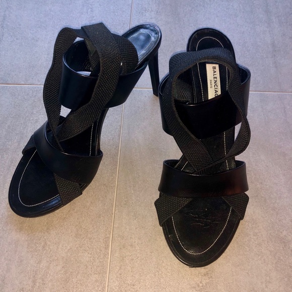 BALENCIAGA Sandal Pellet S.Cuoio - Picture 2 of 10